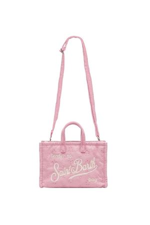 Phone Bag Sangallo Rosa con Tracolla SAINT BARTH KIDS | PHONE01203025L